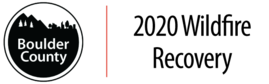 2020 Wildfire Recovery with county logo