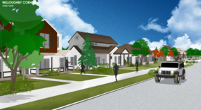 Community of affordable homes Willoughby Corner 1