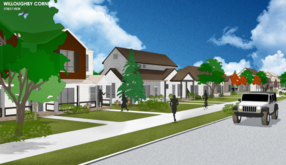 Community of affordable homes Willoughby Corner 1