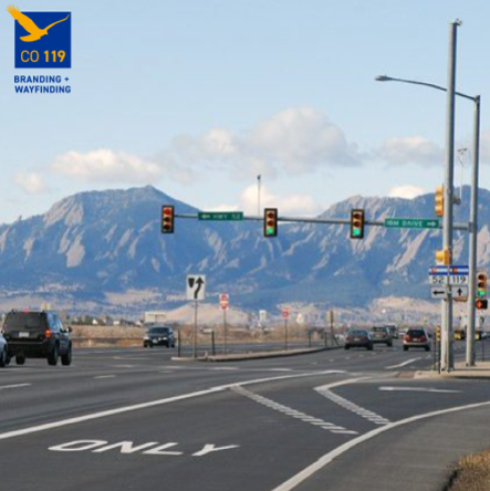 CO Hwy. 119 wayfinding