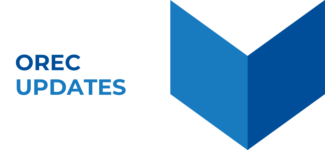 OREC UPDATES