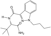 Structure of ADB-BUTINACA
