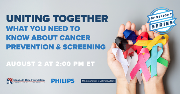 cancer screening discussion graphic