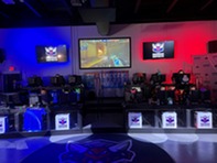 Esports gaming room.