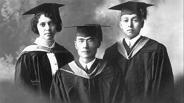Alice Ball graduation photo at University of Hawaii