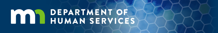 Minnesota Department of Human Services banner